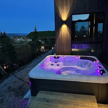Stylish At Lifjell With Jacuzzi And Sauna