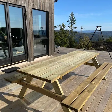 Stylish At Lifjell With Jacuzzi And Sauna *