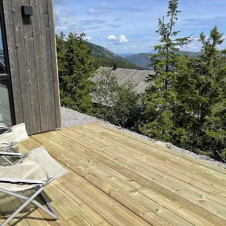 Stylish At Lifjell With Jacuzzi And Sauna *
